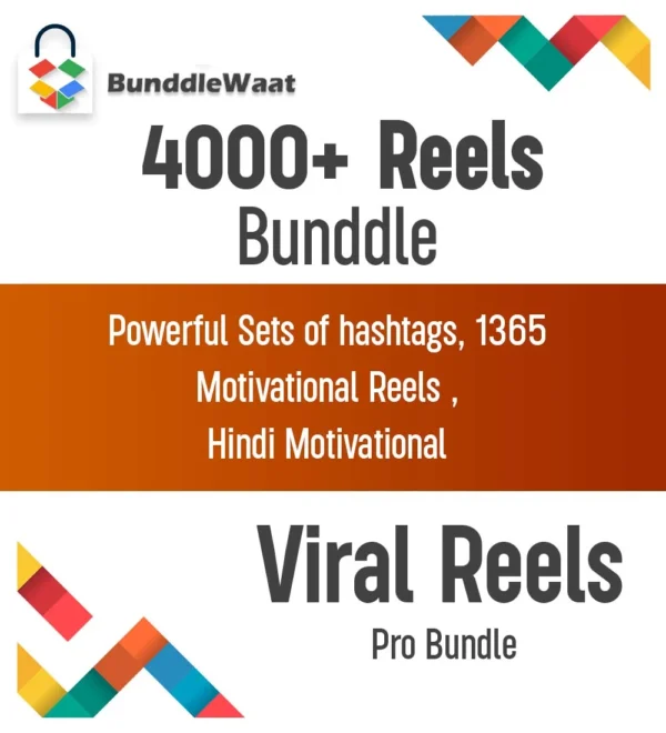 4000 Reels - 100+ Powerful Sets Of Hashtags , 1365 Motivational Reels ...